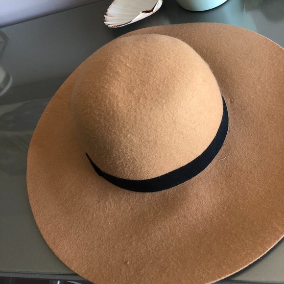Felt brown hat - Picture 2 of 4